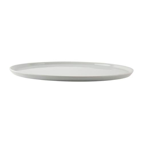 Olympia Whiteware Pizza Plate Small Rim - 330mm (Box 4)