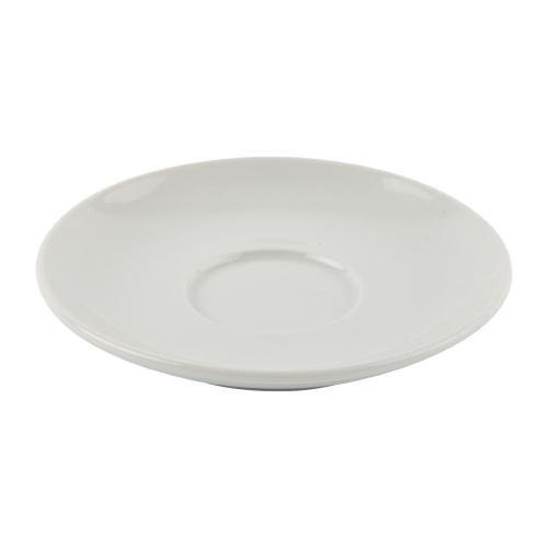 Olympia Whiteware Saucer (Fits CD735) - 148mm 5 4/5" (Box 12)