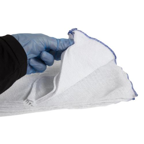 Jantex Blue Dish Cloths - 400x250mm 16x10" (Pack 10)