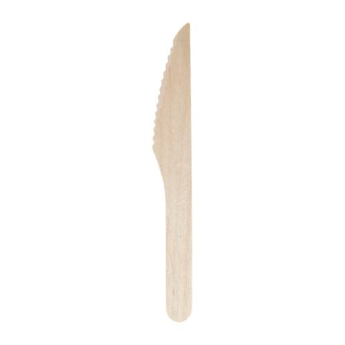Fiesta Compostable Wooden Knife  FSC 100%  FSC 100% (Pack 100)
