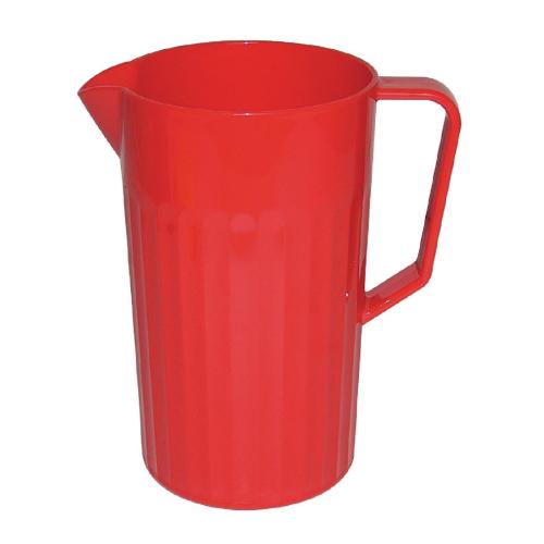 Olympia Kristallon PP Jug Red - 1 2/5Ltr 47 3/10fl oz