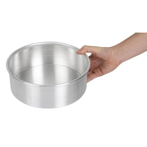 Cake Tin Loose Base Aluminium - 229mm 9"