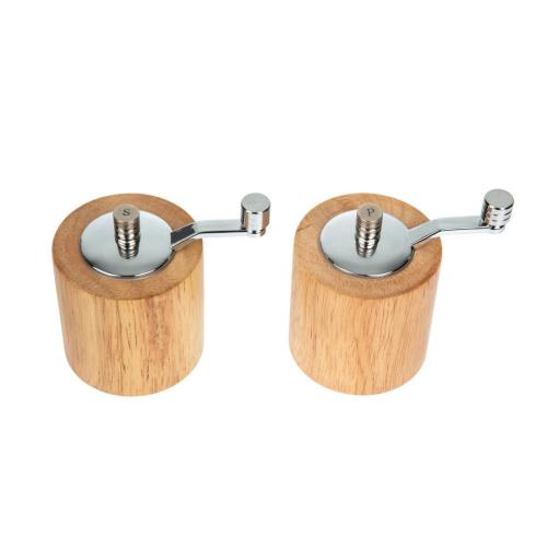 Olympia Light Wood Salt & Pepper Mill - Grinder Set