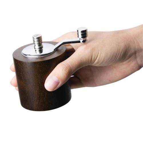 Olympia Dark Wood Salt & Pepper Mill - Grinder Set