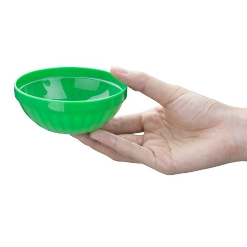Olympia Kristallon PP Bowl Green - 190ml 6 2/5fl oz 102mm (Box 12)