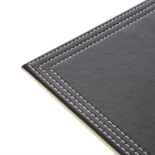 Olympia Faux Leather Placemat Brown - 400x300mm 15 3/4x 11 4/5" (Pack 1)