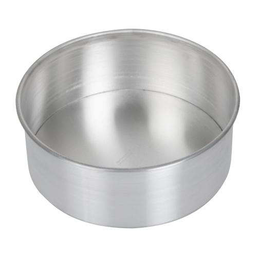 Cake Tin Loose Base Aluminium - 255mm 10"