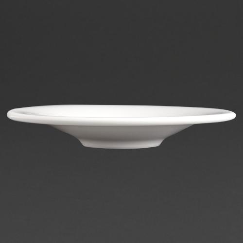 Art de Cuisine Menu Broad Rim Tea Saucer - 165mm (Box 6)