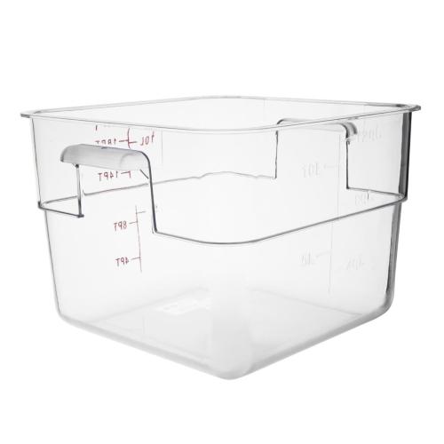 Hygiplas Polycarbonate Square Storage Container - 10Ltr