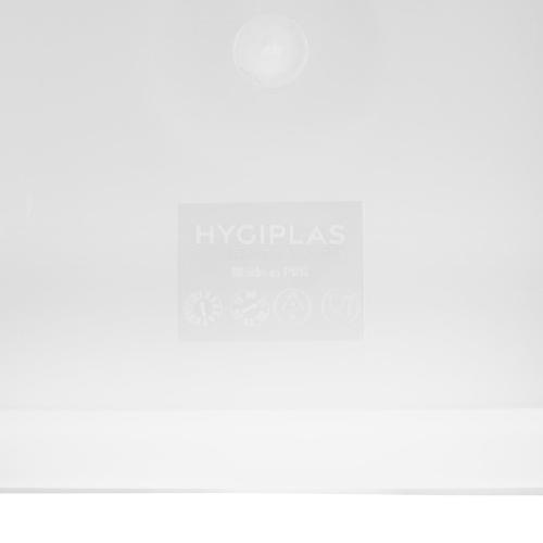 Hygiplas Square White Lid to fit - 10/15Ltr