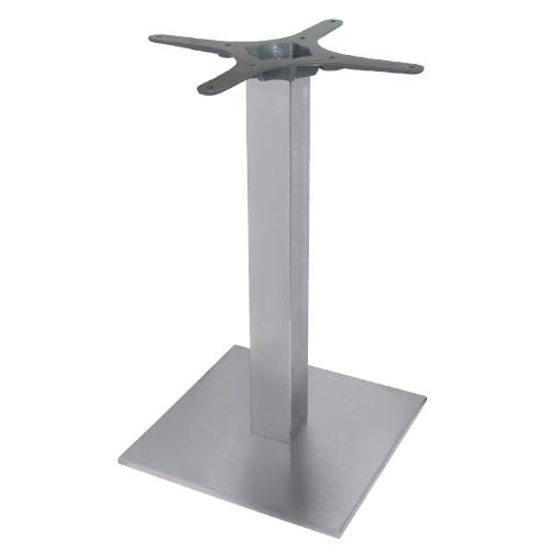 Bolero Stainless Steel Square Table Base (Heavy Duty)