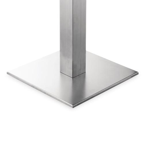 Bolero Stainless Steel Square Table Base (Heavy Duty)