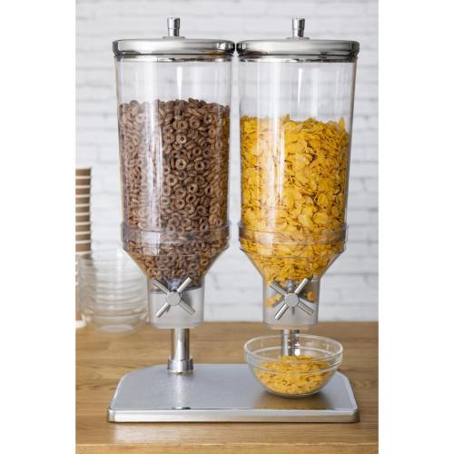 Cereal Dispenser Double - 2x4.5Ltr