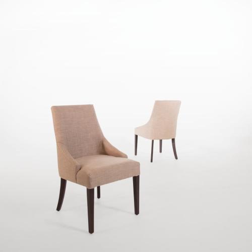 Bolero Finesse Dining Chair Natural (Pack 2)