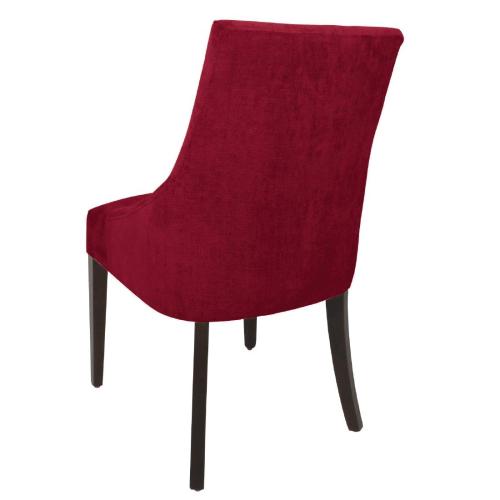 Bolero Finesse Dining Chair Dark Red (Pack 2)