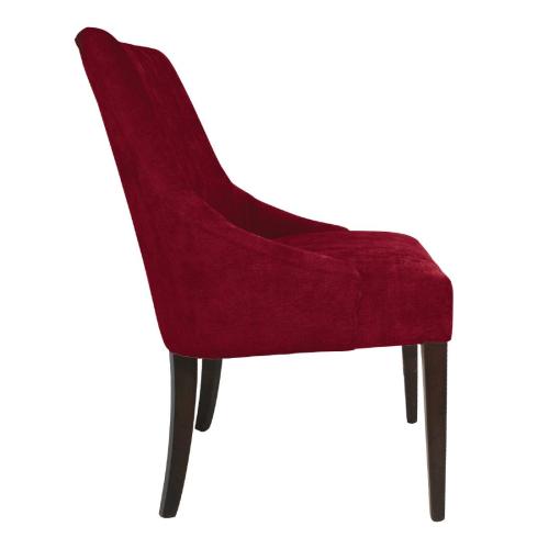 Bolero Finesse Dining Chair Dark Red (Pack 2)