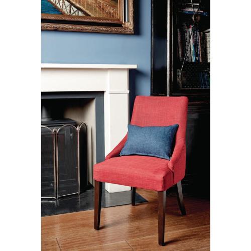 Bolero Finesse Dining Chair Dark Red (Pack 2)