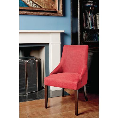 Bolero Finesse Dining Chair Dark Red (Pack 2)