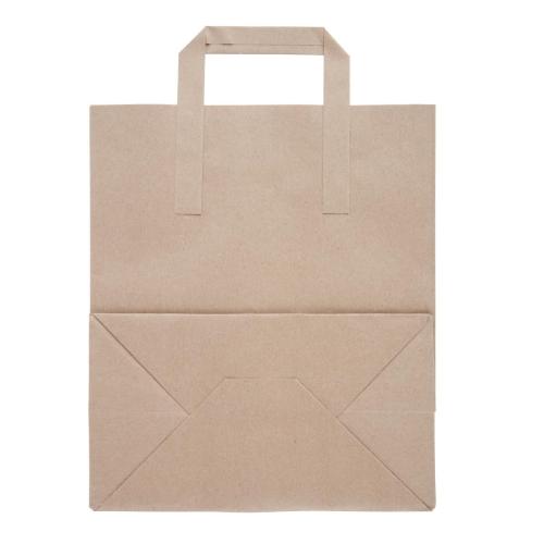 EDLP Fiesta Recyclable Brown Paper Bag with Handles Large (Pack 250)