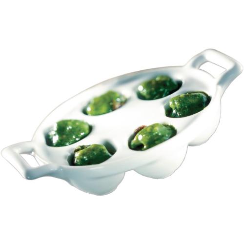 Revol Belle Cuisine Snail Plate Six Hole - 37x140x127mm (Box 6)