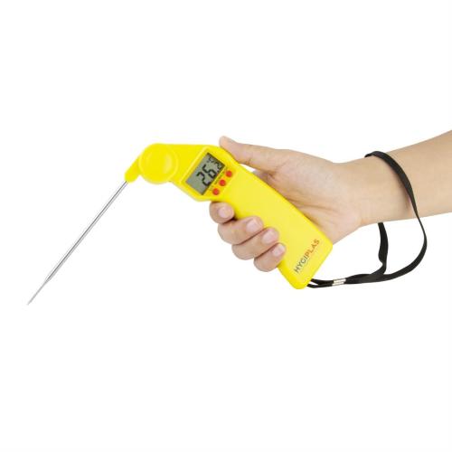 EDLP Hygiplas EasyTemp Thermometer Yellow - Cooked Meat