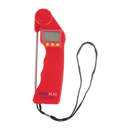 EDLP Hygiplas EasyTemp Thermometer Red Raw Meat