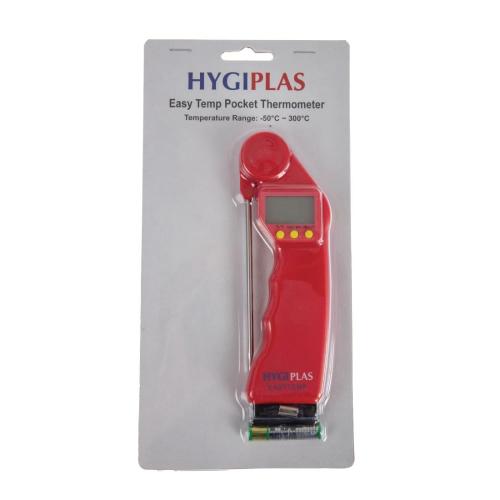 EDLP Hygiplas EasyTemp Thermometer Red Raw Meat
