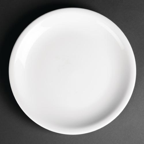 Royal Porcelain Classic Narrow Rim Plate White - 210mm 8 1/4" (Box 12)