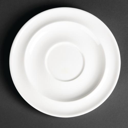 Royal Porcelain Maxadura Advantage Gravy Boat Stand White - 185mm (Box 12)