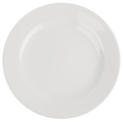 Royal Porcelain Classic Wide Rim Plate White - 210mm 8 1/4" (Box 12)