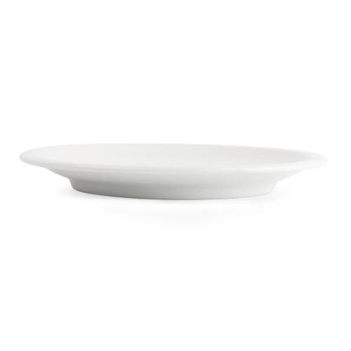 Royal Porcelain Classic Narrow Rim Plate White - 170mm 6 3/4" (Box 12)