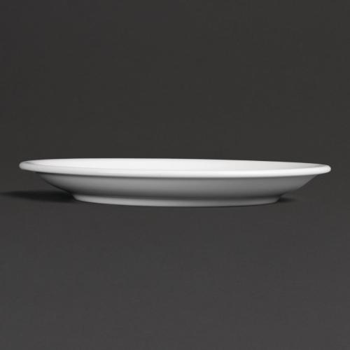 Royal Porcelain Classic Narrow Rim Plate White - 210mm 8 1/4" (Box 12)