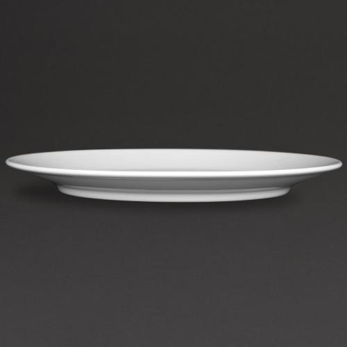 Royal Porcelain Classic Oval Plate White - 200mm 8" (Box 12)