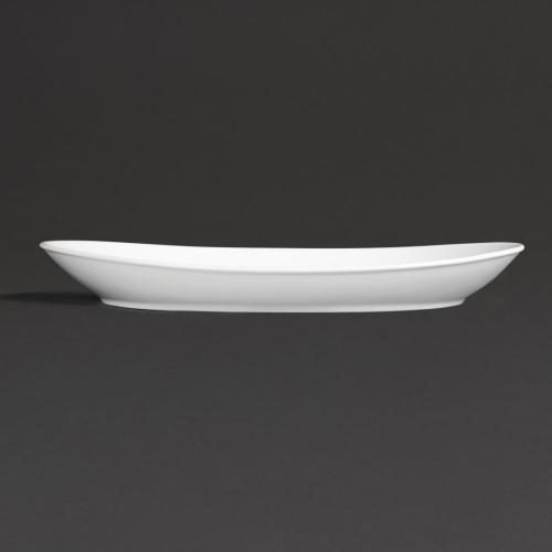 Royal Porcelain Classic Steak Plate White - 340mm 13 1/4" (Box 12)