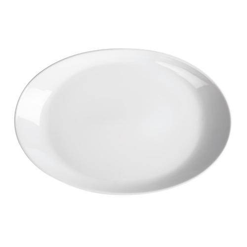 Royal Porcelain Classic Steak Plate White - 340mm 13 1/4" (Box 12)