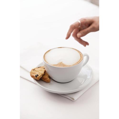 Royal Porcelain Classic Cup White - 180ml 6.3oz (Box 12)