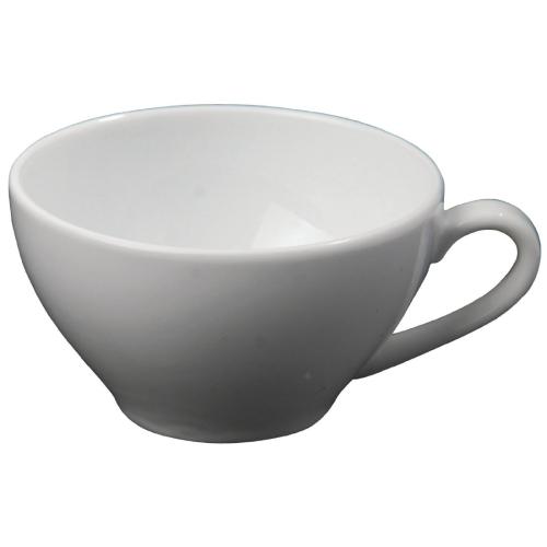 Royal Porcelain Classic Cup White - 230ml 8oz (Box 12)