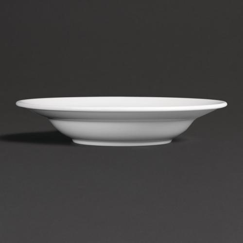 Royal Porcelain Classic Pasta Plate White - 260mm 10 1/4" (Box 12)