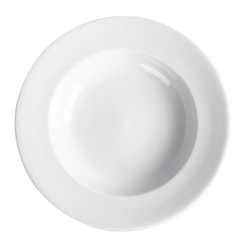 Royal Porcelain Classic Pasta Plate White - 260mm 10 1/4" (Box 12)