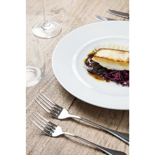 Royal Porcelain Classic Pasta Plate White - 260mm 10 1/4" (Box 12)