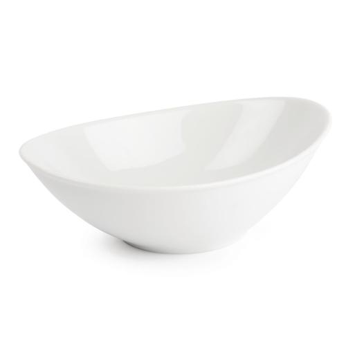 Royal Porcelain Classic Oval Bowl White - 155x105mm 6" (Box 12)