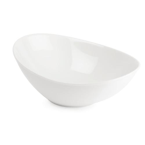Royal Porcelain Classic Oval Bowl White - 200x143mm 8" (Box 6)