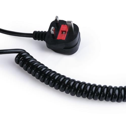 Deluxe Black & Chrome Hairdryer - 1800watt