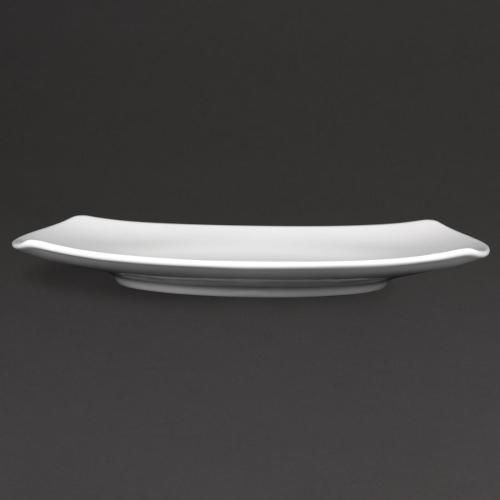 Royal Porcelain Classic Rounded Square Plate White - 270mm 10" (Box 12)