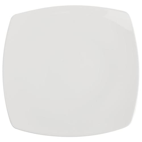 Royal Porcelain Classic Rounded Square Plate White - 270mm 10" (Box 12)