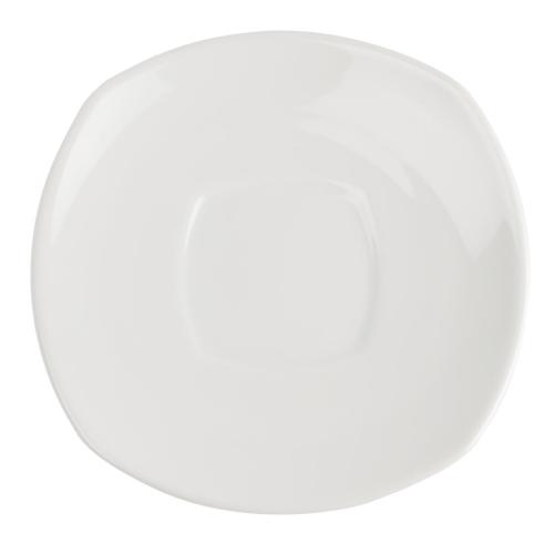 Royal Porcelain Classic Rounded Square Saucer (CG101 & CG102) 150mm 6" (Box 12)