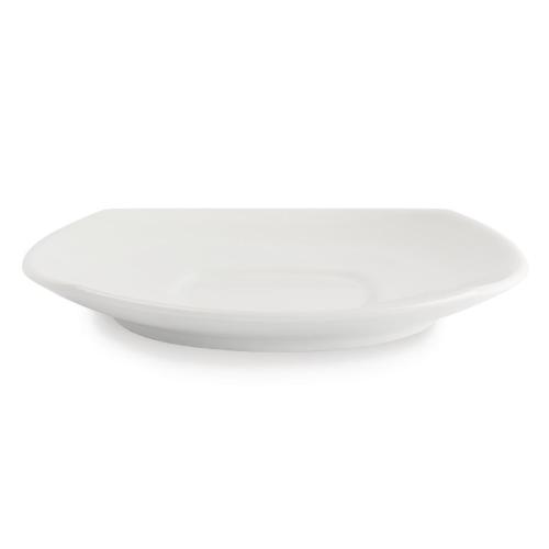 Royal Porcelain Classic Rounded Square Saucer (CG101 & CG102) 150mm 6" (Box 12)