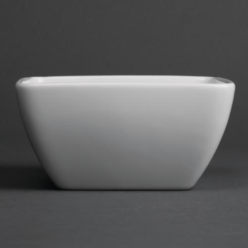 Royal Porcelain Classic Square Bowl White - 125mm 5" (Box 6)