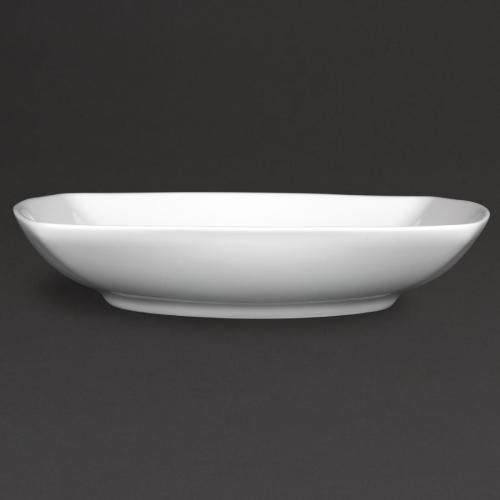 Royal Porcelain Classic Square Coupe Bowl White - 210mm 8 1/4" (Box 12)