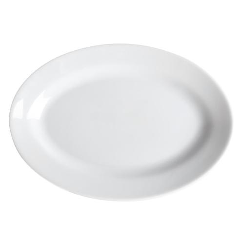 Royal Porcelain Classic Oval Plate White - 230mm 9 1/4" (Box 12)